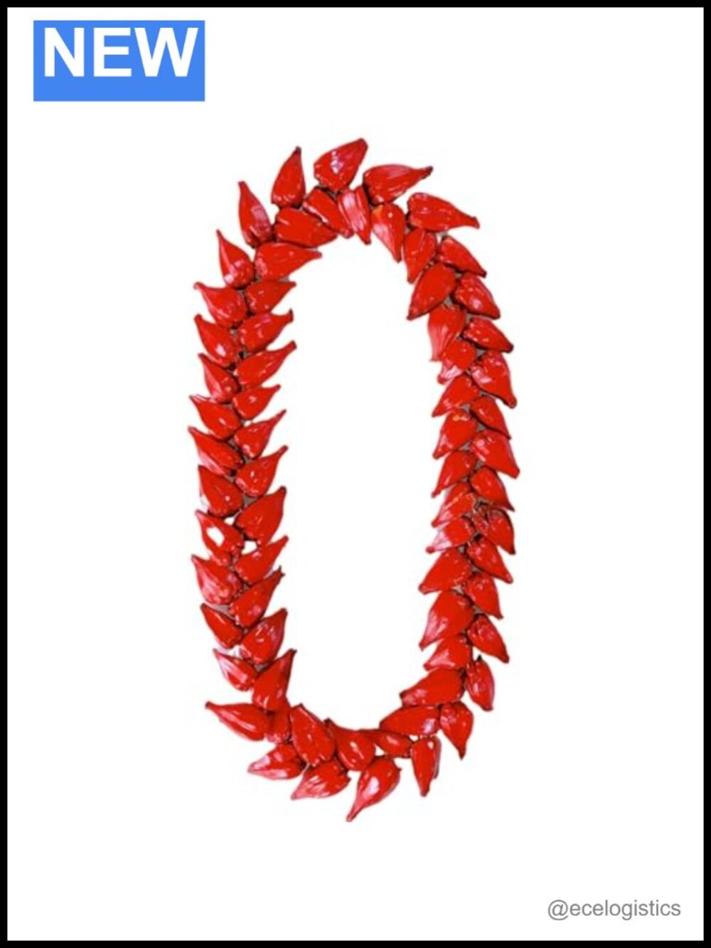 Handcrafted Ula Fala Necklace Natural Material Samoan Cultural Chain